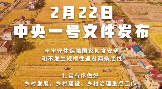 2022年中央一號(hào)文件發(fā)布！接續(xù)實(shí)施農(nóng)村人居環(huán)境整治提升五年行動(dòng)