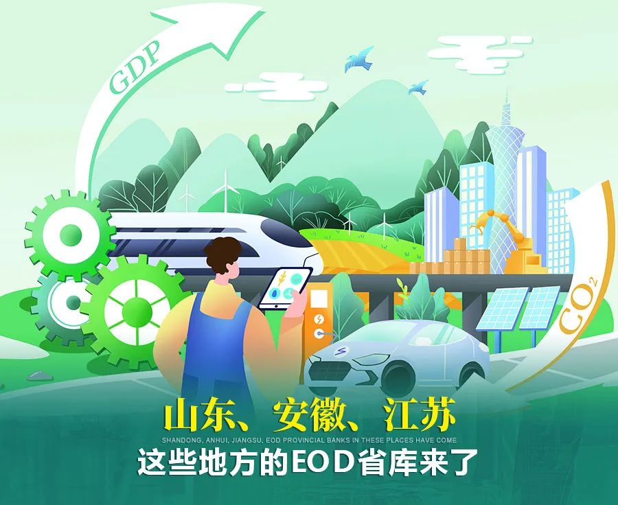 山東、安徽、江蘇，這些地方的EOD省庫來了