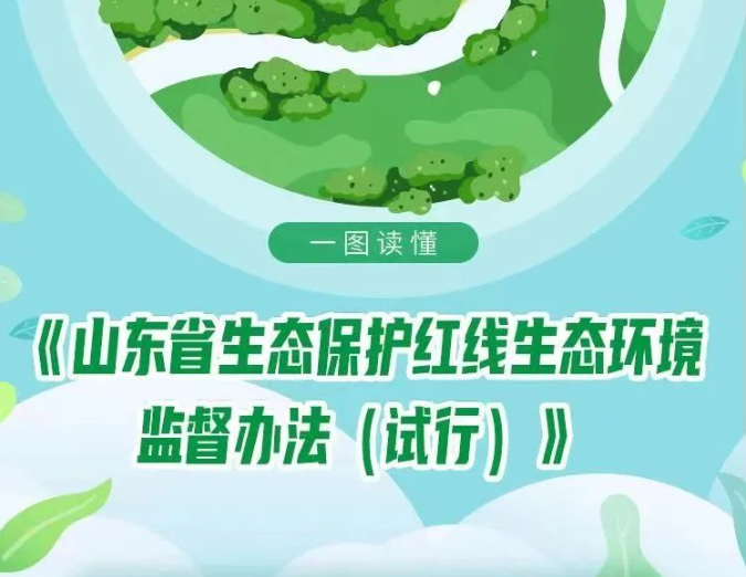 一圖讀懂丨《山東省生態(tài)保護紅線生態(tài)環(huán)境監(jiān)督辦法（試行）》